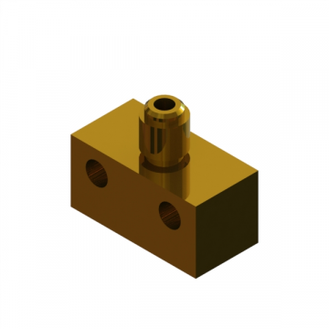 A-7288 FUEL BLOCK FOR MK-3-WP, BRASS